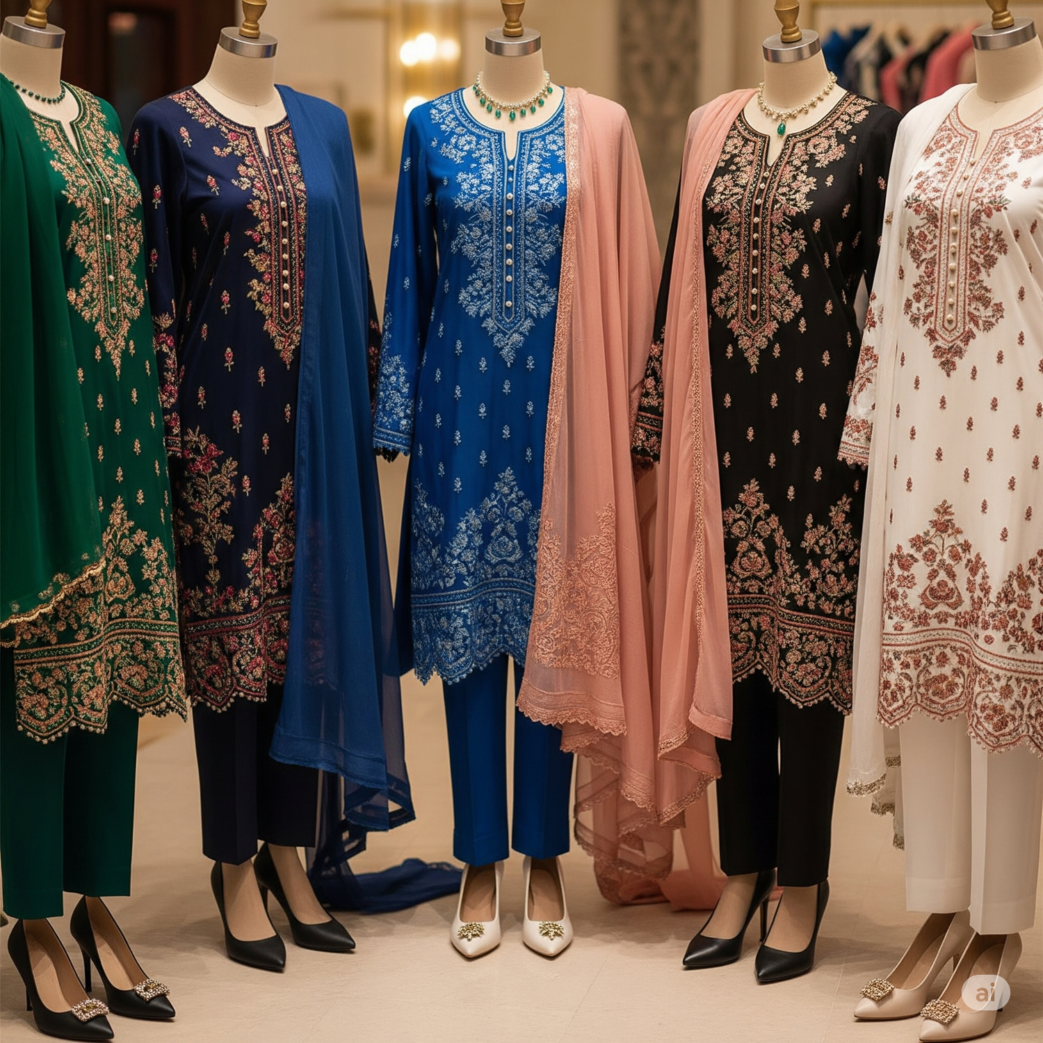 Embroidered Suit Collection